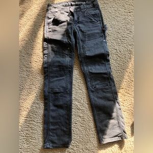 Dovetail Workwear black work pants, size 00/28